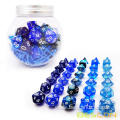 Bescon 35pcs Polyhedral RPG Dice Set, DND Role Playing Game Dice 5X7pcs in Assorted Colors